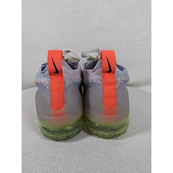 Nike Air VaporMax 2021 Flyknit Light Bone Lime Ice Women's 6.5 - Picture 4 of 9